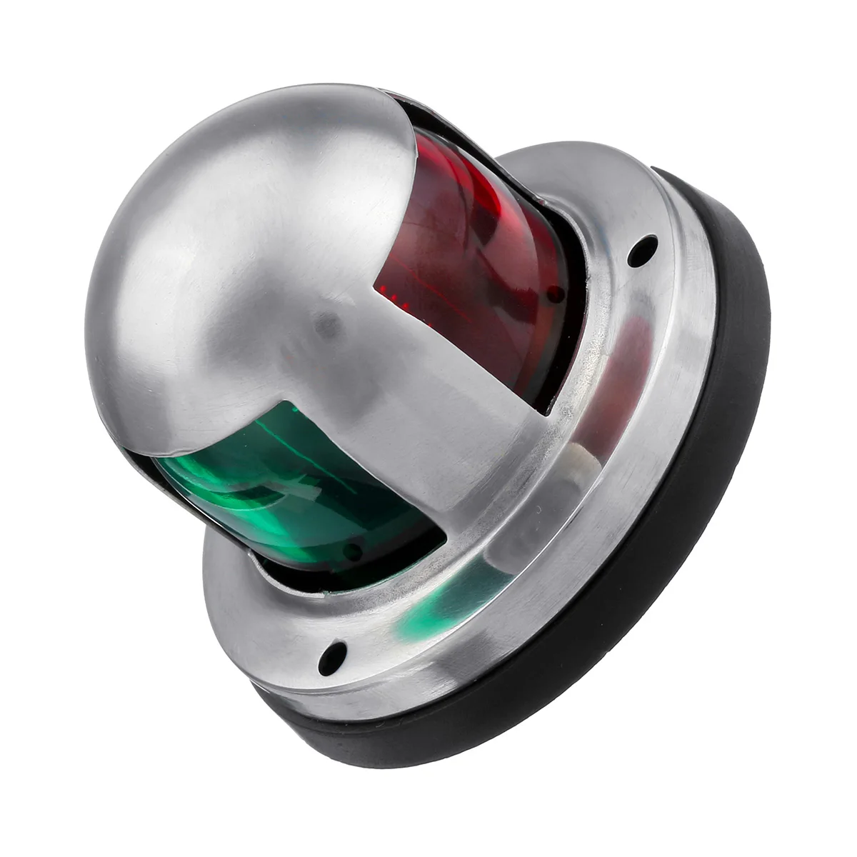 12V навигационные индикатор Точечный светильник Нержавеющая сталь Водонепроницаемый лук Морская Лодка Яхта светодиодный красный зеленый Предупреждение сигнальный светильник