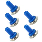 EE Поддержка 5 шт.лот 12 мм Резиновый Кулисный тумблер Водонепроницаемая ручка шапка высокое качество крышка для ботинок черныйкрасныйзеленыйсинийжелтый