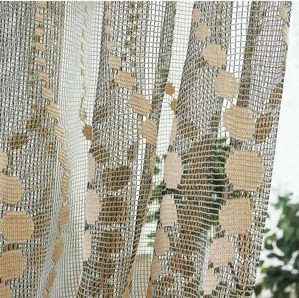 NAPEARL новые дышащие декоративные тюлевые занавески для спальни балконные