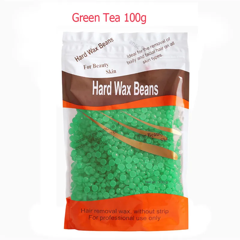 green tea Нагреватель воска, бобы для депиляции, парафиновая Ванна, мини Спа Ручной эпилятор, воск для ног, крем для депиляции, салон красоты для женщин - Цвет: green tea