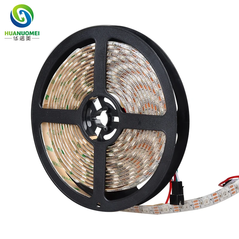 5V 96 Светодиодный s/m SK6812 адресуемых RGB светодиодный полосы 5050 SMD пикселей