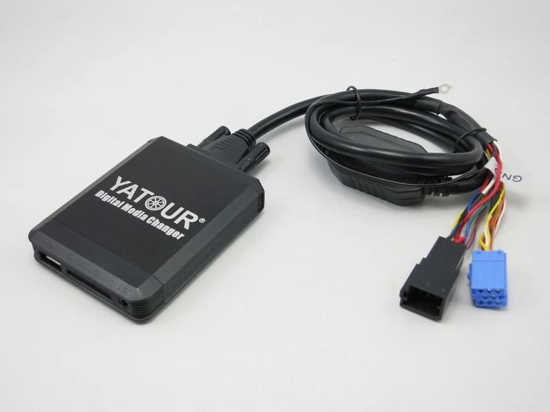 Зарядное устройство Yatour для iPod iPhone USB SD AUX цифровой медиаадаптер 8 контактного VW Audi