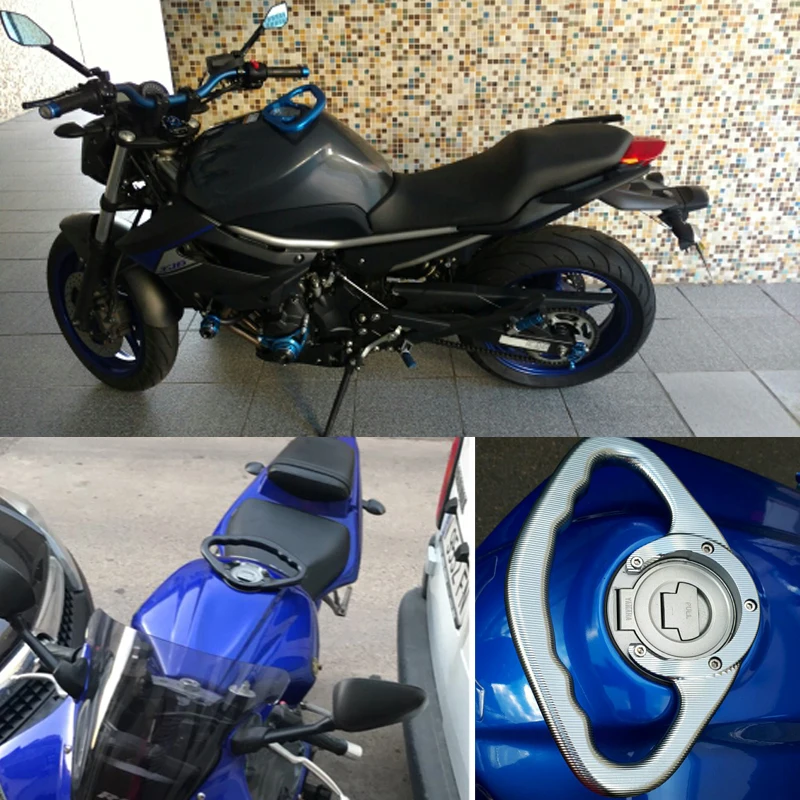 Alconstar рукоятка для мотоцикла алюминиевая передняя бака ручка Yamaha YZF R1 R6 FZ07 MT07 MT09