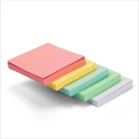 5pcs sticky notes super sticky notes 90 90 40 mm 5 color sticky notes a total of 400 office and learning stationery