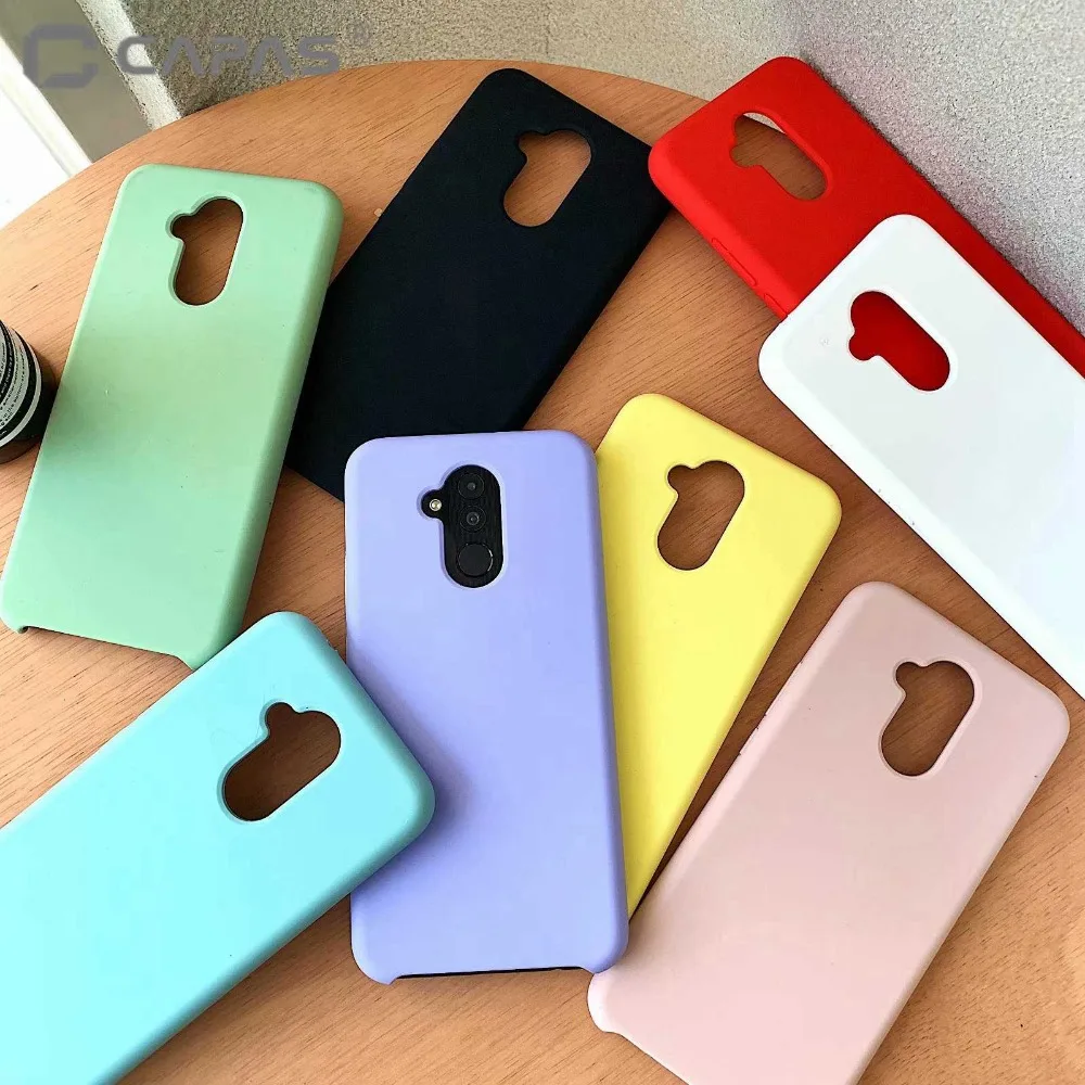 Силиконовый чехол для Huawei Mate 20 Lite Мягкий противоударный защитный задняя