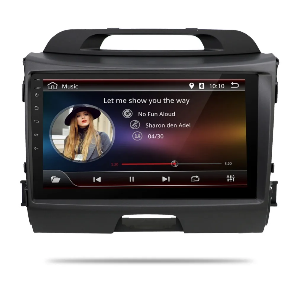 HD 1024x600 2 Din для Kia Sportage R 2010-2014 четырехъядерный Android 5.1.1 Автомобильная