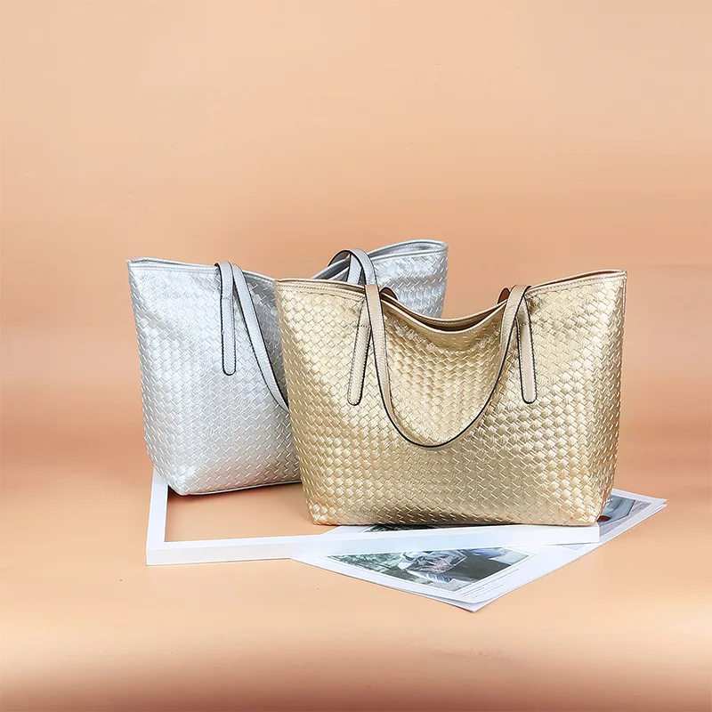 BILLETERA сумки модные простые крокодиловые узоры тканые ручные одно плечо большая