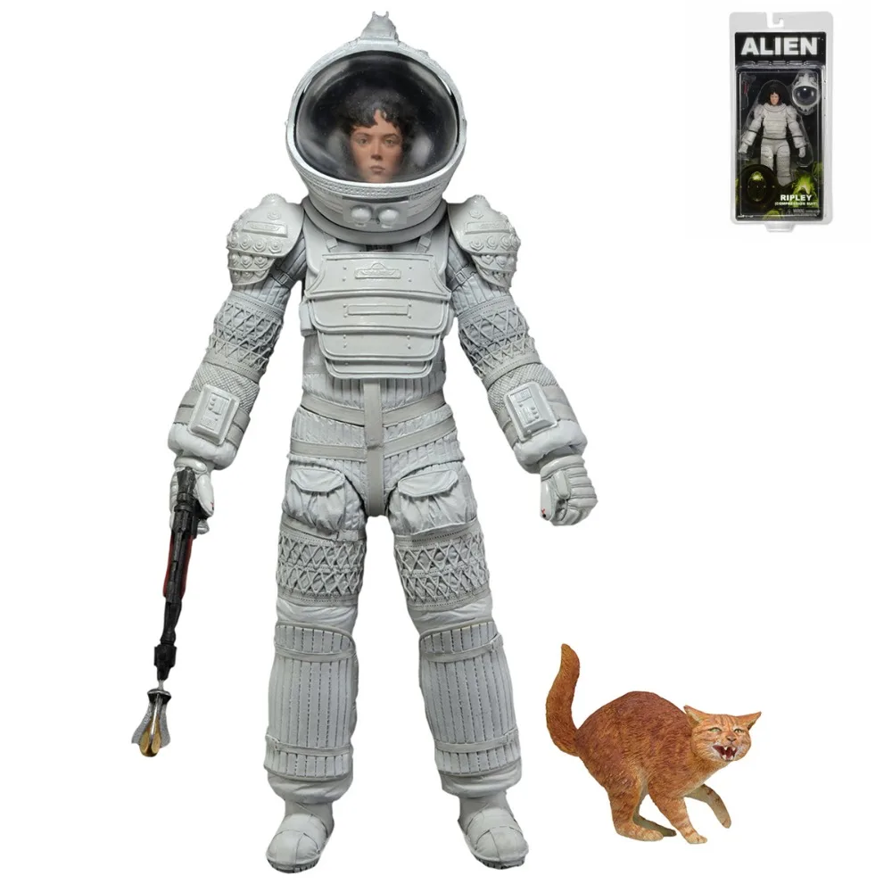 Горячая multi конструкции NECA Хищник и иностранец иностранцы PVC Фигурки Бесплатная