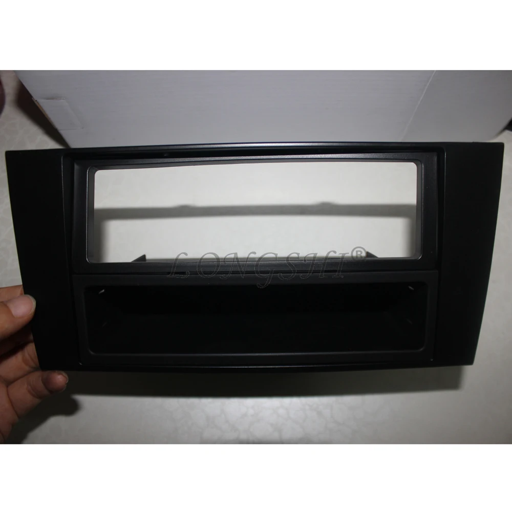 LONGSHI 173*98 мм двойной Дин радио фасции для Audi A4 2000-2004 2DIN Dash Mount Kit адаптер отделка Переходная панель рамка Dashboard2