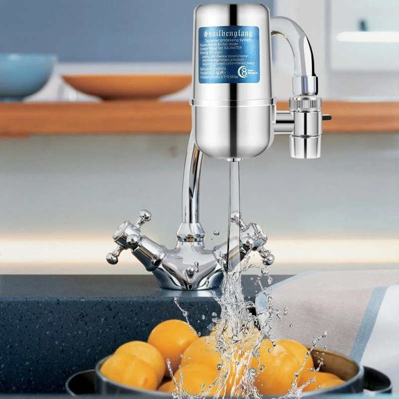 Водоочиститель бытовой кухонный кран Percolator мини керамический фильтр