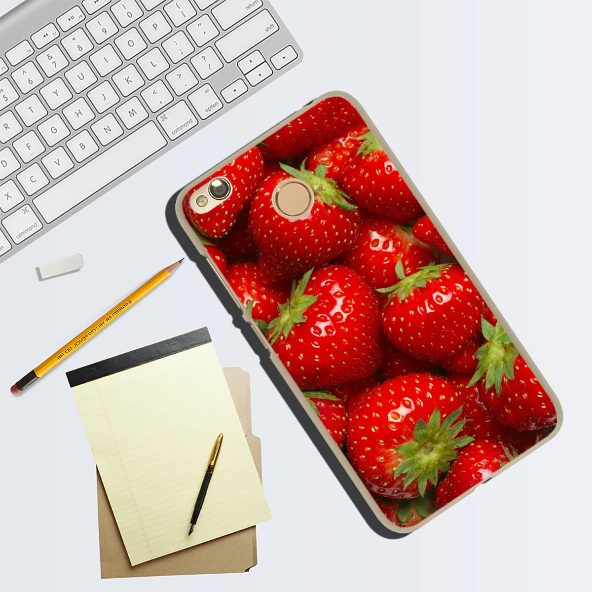Клубника orange арбуз фрукты жесткий чехол для телефона Xiaomi Redmi K20 8A 7A 5A 6A Примечание 8