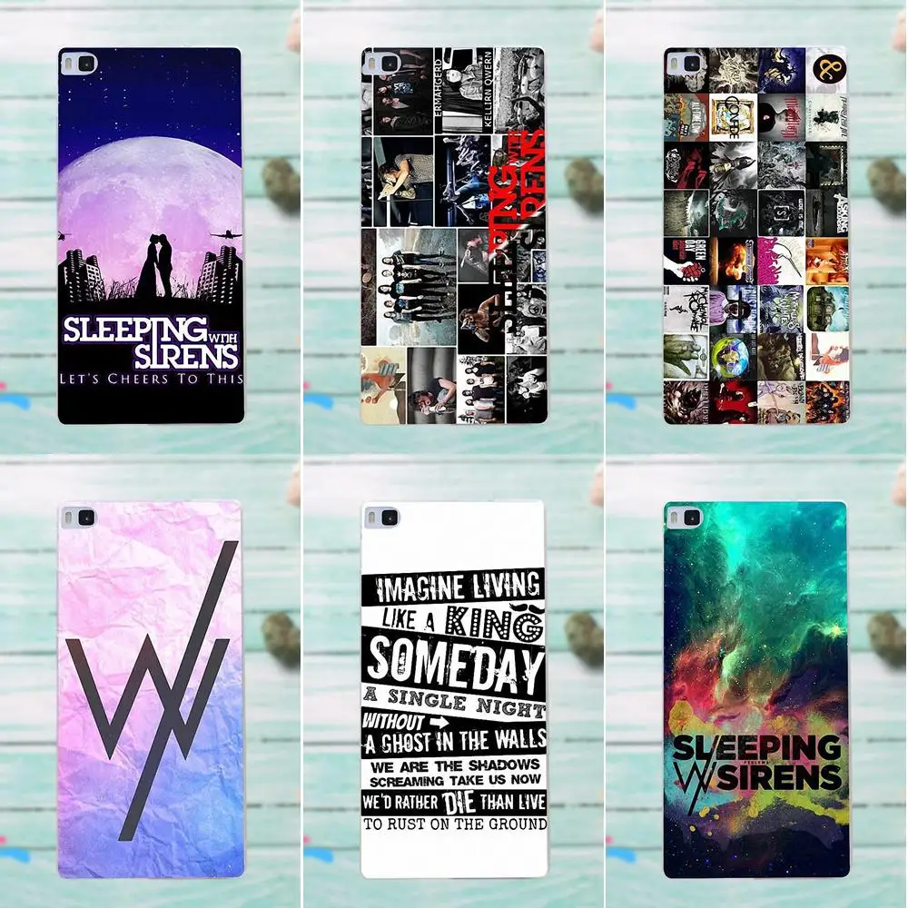 Спящий с Sirens Sws для Huawei G7 G8 Honor 5A 5C 5X 6 6X 7 8 V8 Mate 9 P7 P8 P9 P10 Lite Plus Мягкий ТПУ Модный