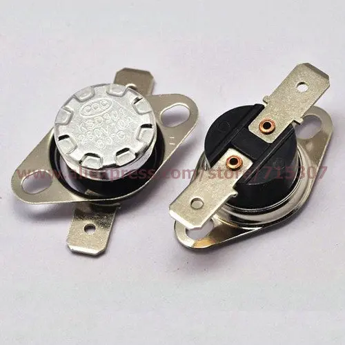 5 шт. регулятор температуры для нормального закрытого термостата KSD301 80 °C 250 В 10