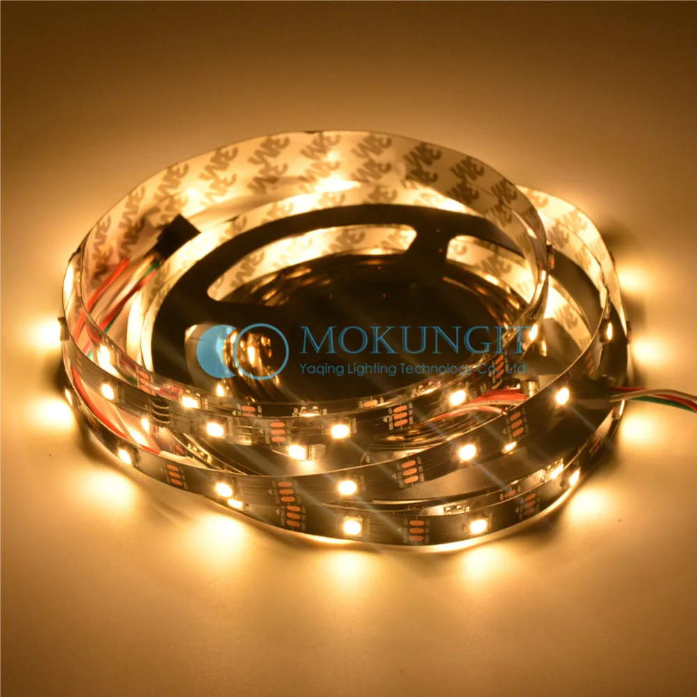 Гибкая световая лента Mokungit 10X 1 м SK6812 RGBWW 30 светодиодов/м 5050 SMD IP20 не