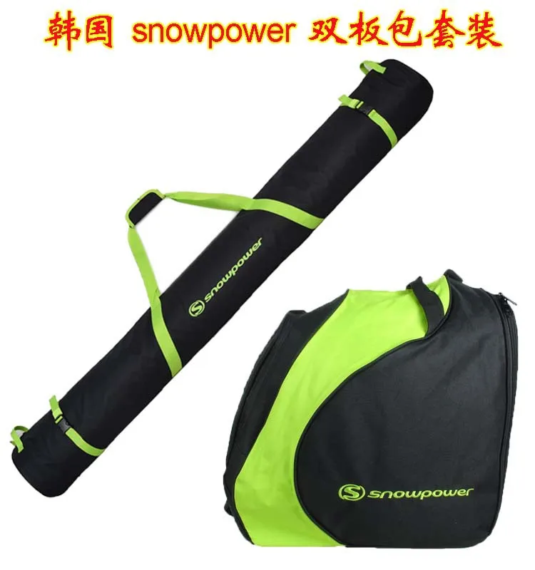 Корейская посылка с двойной доской для лыжного костюма сумка снежной обуви |