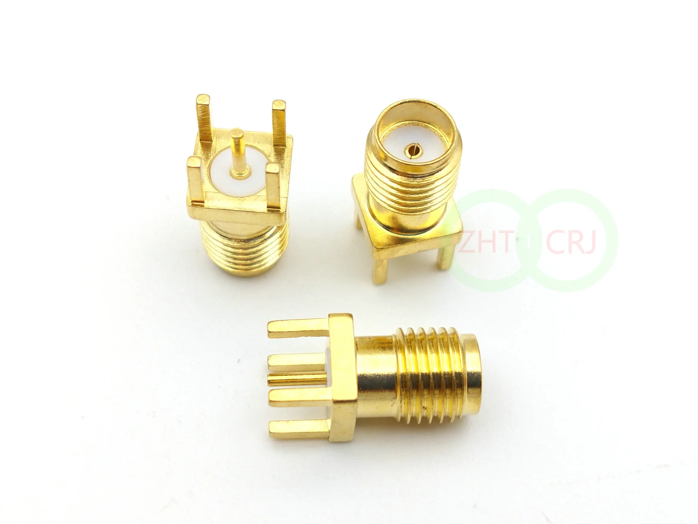 50 шт. Латунь SMA гнездо крепление панели pcb припоя Разъем адаптер|adapter connector|adapter