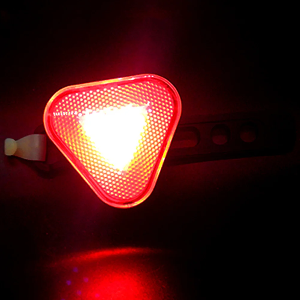Перезаряжаемые велосипед USB Flashing Lights безопасности фонарь задний Предупреждение