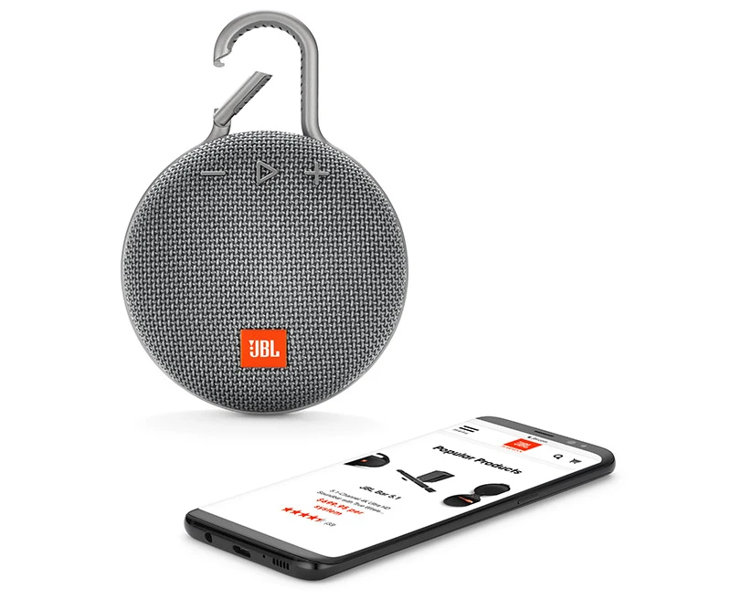 JBL Clip 3 динамик беспроводной Bluetooth потоковый IPX7 водонепроницаемый 1000 mAh перезаряжаемый мини портативный, для уличного спорта динамик телефон