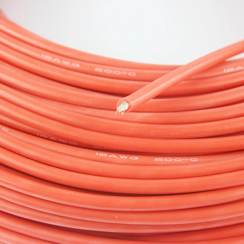 1 м Кремния Провода 8AWG 10AWG Жаростойкий Мягкие Силиконовые Силикагель кабель в