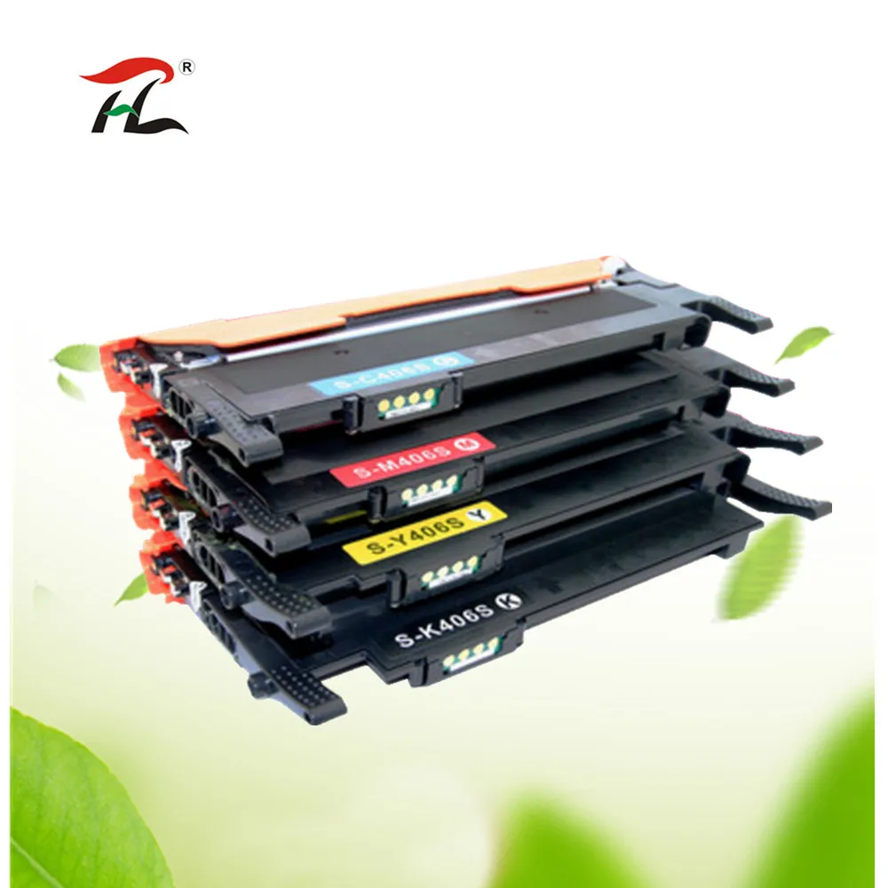 4PK совместимый картридж с тонером для принтера clt k406s CLT 406s K406s Samsung y406s C410w C460fw C460w CLP