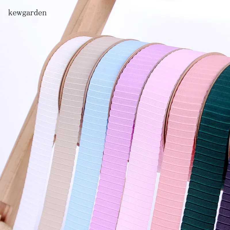 Горизонтальные полоски kewgarden ленты Grosgrain 0 25 дюйма 75 1 самодельная брошь бант
