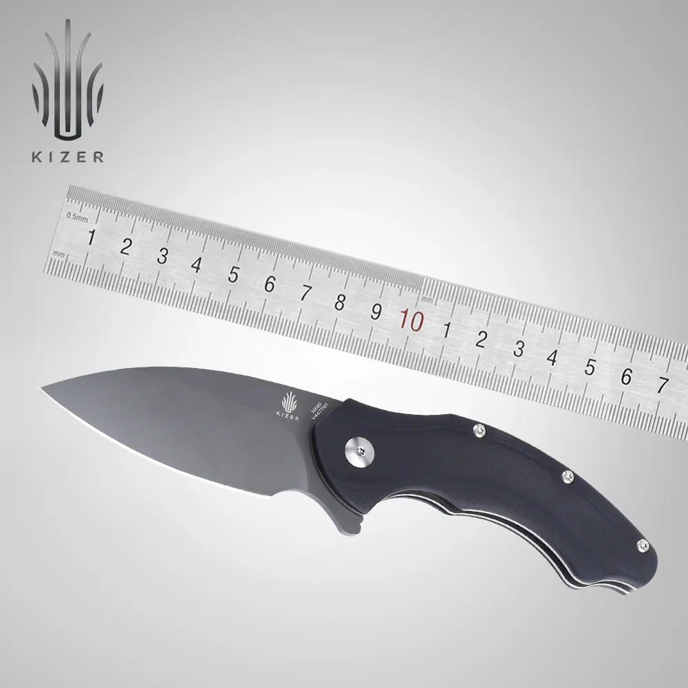 V4477N1 Нож Kizer для выживания, новинка N690, стальное лезвие, таракан V4477, супер качество, инструмент для повседневного использования - Color: V4477N1