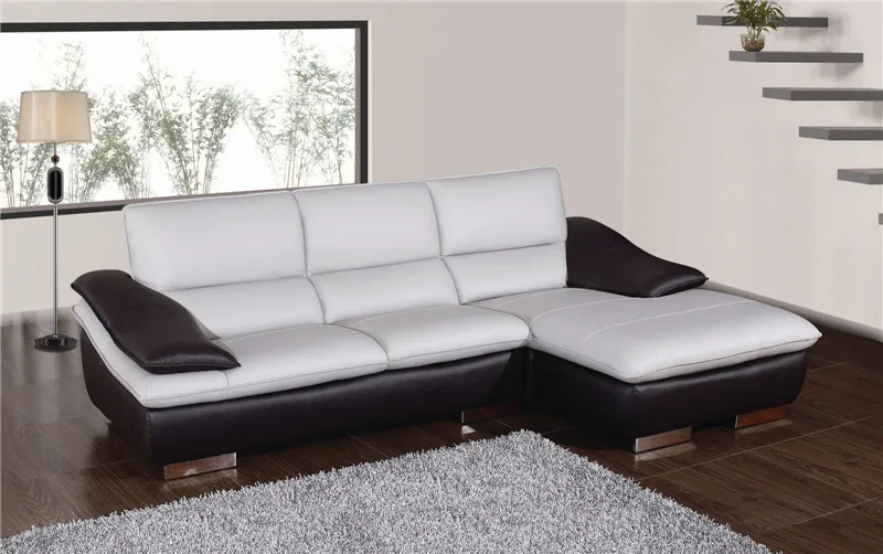 Кушетки для гостиной с кожаными угловыми диванами l образной формы набор диванов