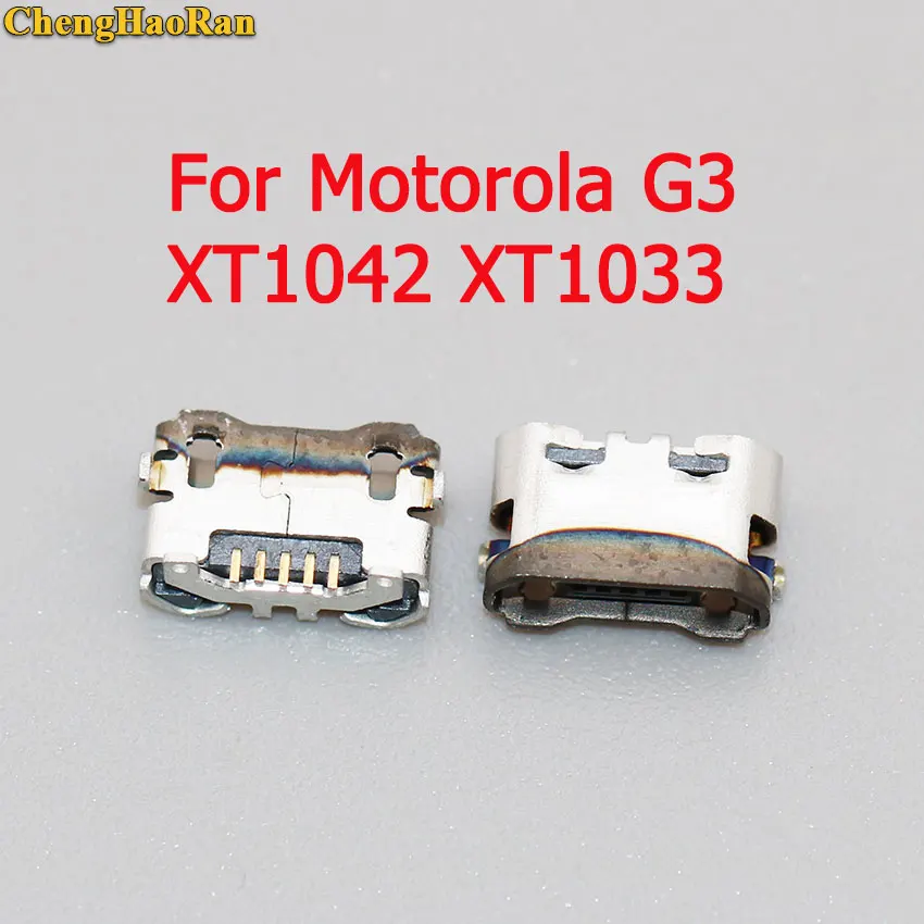 ChengHaoRan 1 5 шт. Микро Мини разъем для зарядки порт док usb Motorola Moto G3 XT1031 XT1033 XT1042