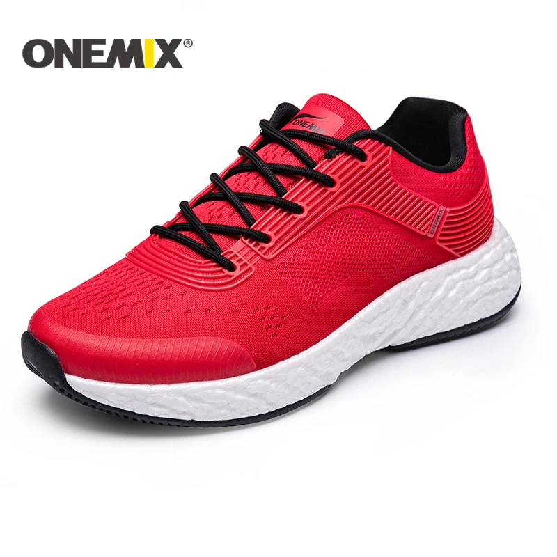 

ONEMIX New Running Shoes for Men TPU Outsole Light Women Sneaker Outdoor Athletic Jogging Mesh Uppers Outdoor Jogging Shoes men