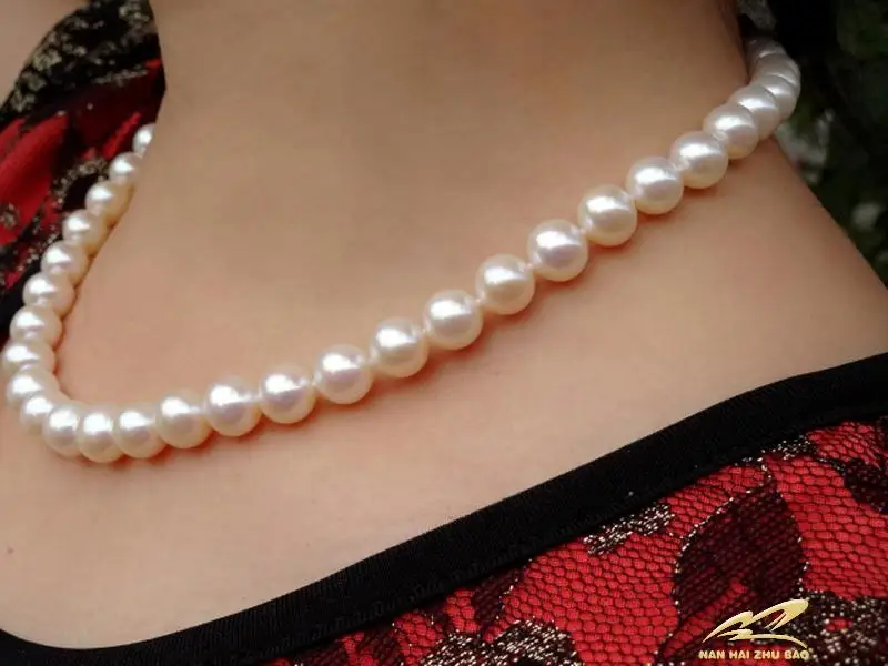 Ожерелье из серебра 925 пробы натуральное большое Оригинальное раннее ожерелье 9 10