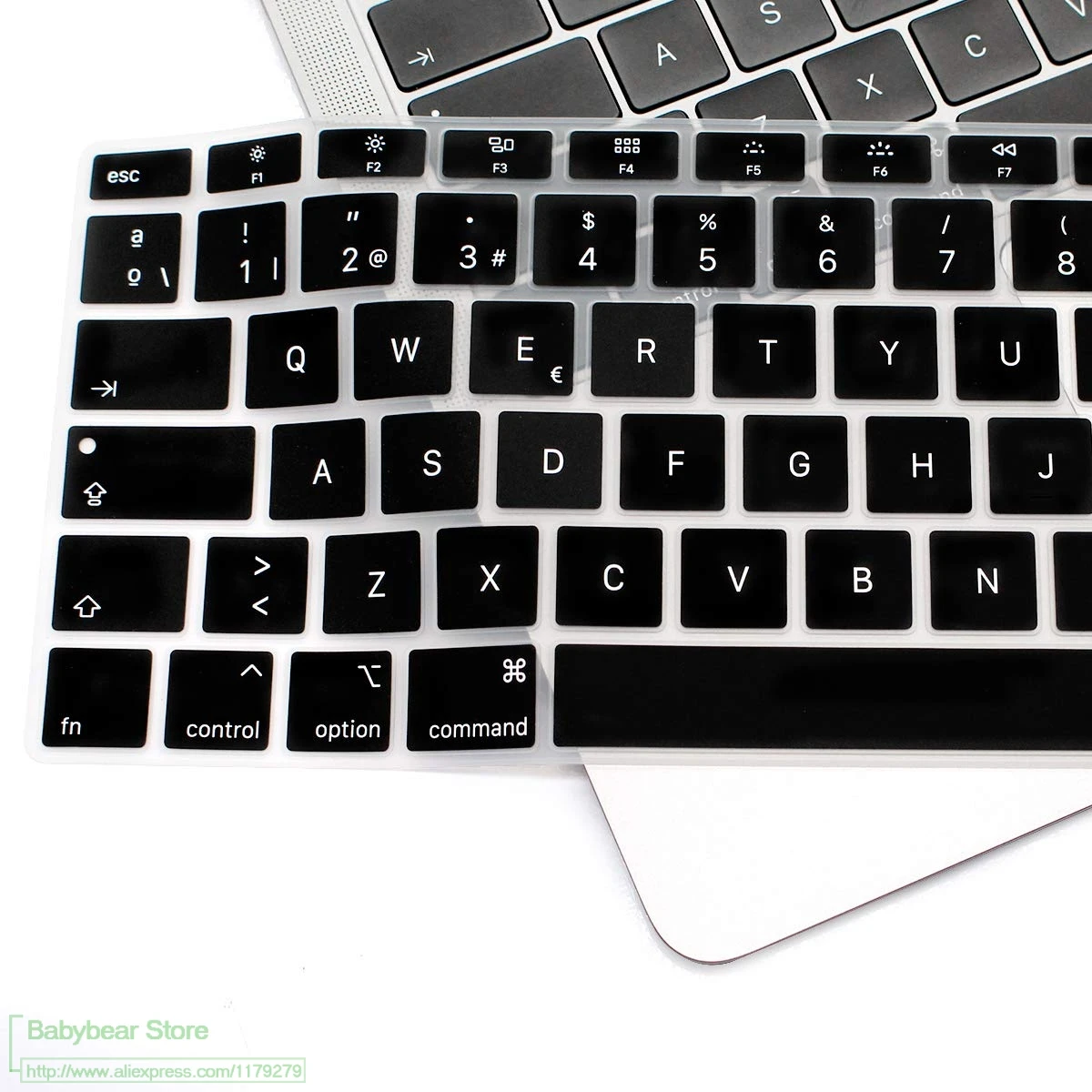 Для нового Apple Macbook Air 13 13,3 дюймов клавиатура протектор Защитная оболочка покрытие испанская клавиатура A1932 Touch Id retina