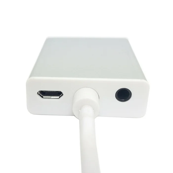 Выходной адаптер Micro HDMI-VGA типа D с питанием USB и аудио-видео для монитора проектора