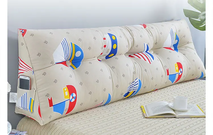 50x120 см, роскошная хлопковая большая длинная подушка на танкетке, стандартная Подушка для спины, подушка для отдыха, подушка для чтения, подушка для кровати