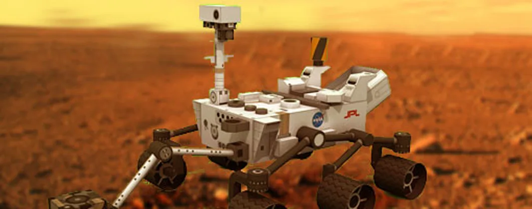1:20 1:11 Американский любопытство Памятная коллекция монет Mars Detector 3D Бумага модель