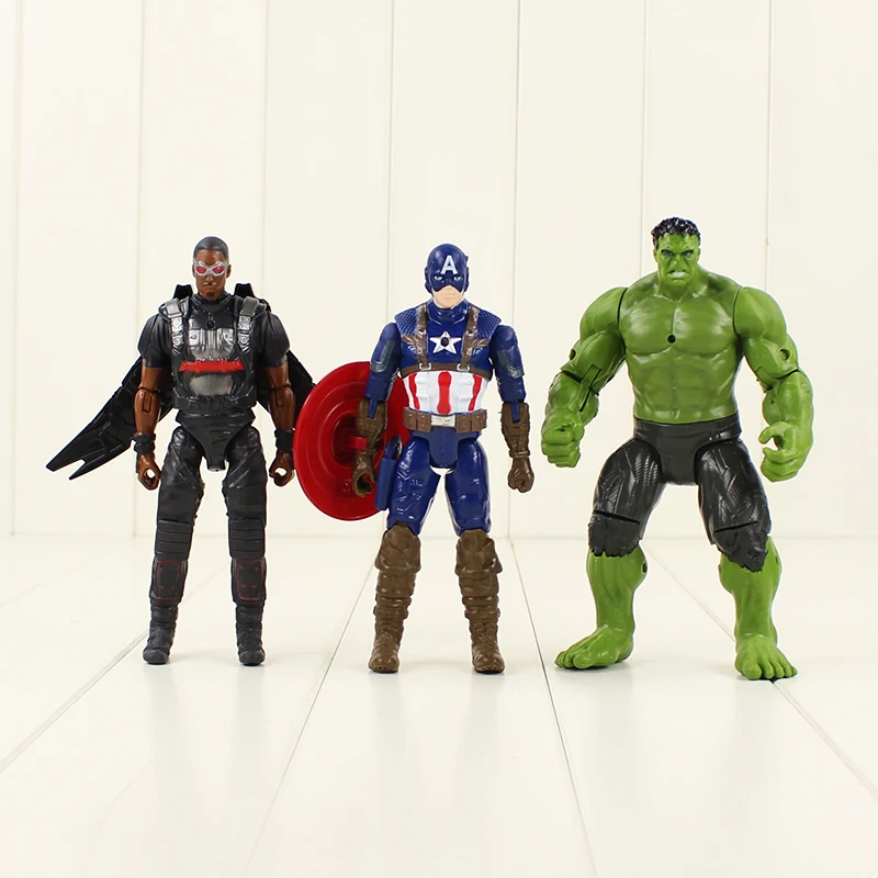 Marvel Avengers 3 Infinity War Hulk/Iron Man/Spiderman/Thanos/Vision/Captain America/Ant Man/Thor/Loki Action Figure Set Kid Toy | Игрушки и