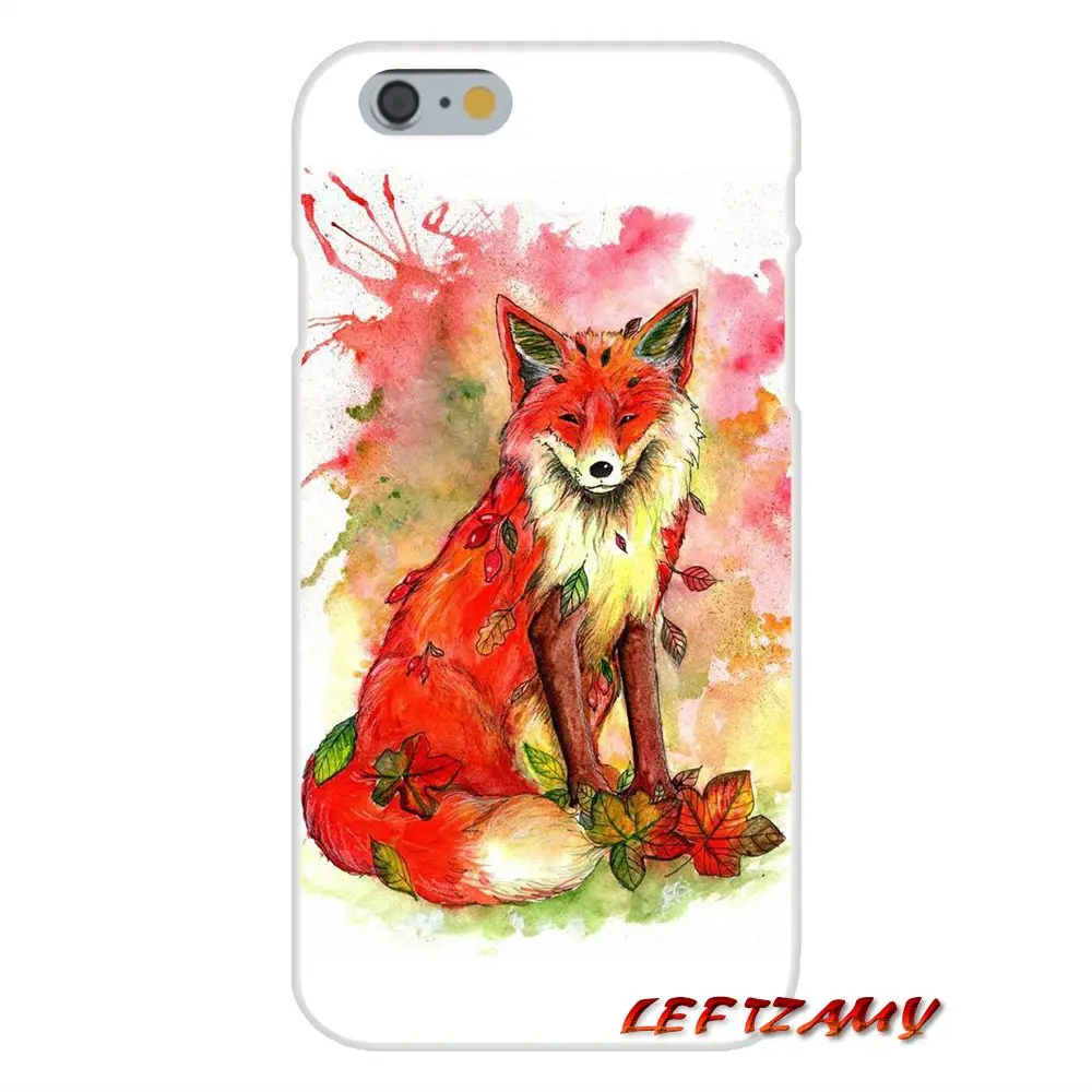 Mobile Phone Cover Cute Fox in Autumn Leaves Forest For Xiaomi Mi6 Mi 6 A1 Max Mix 2 5X 6X Redmi Note 5 5A 4X 4A A4 4 3 Plus Pro | Мобильные