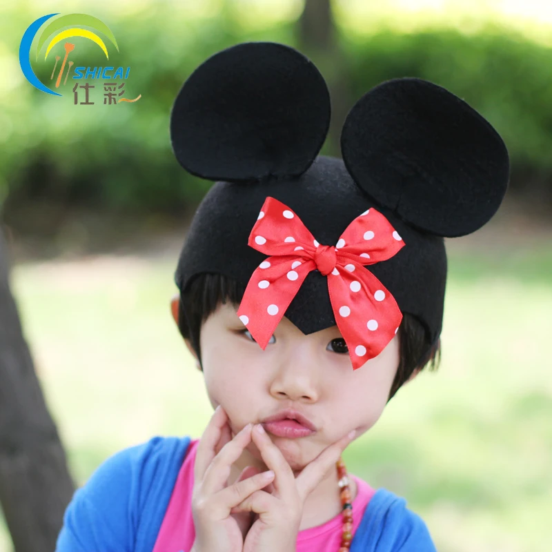 Вечерние шапки с животными из мультфильмов для детей праздничные на день