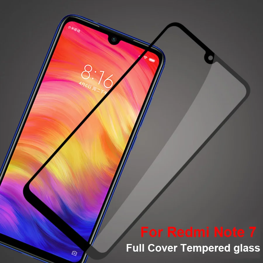Защитное стекло для Xiaomi Redmi Note 7 стекло для Redmi K20 Note 6 8 Pro 8A 7A 6A закаленное стекло Защита экрана полное покрытие