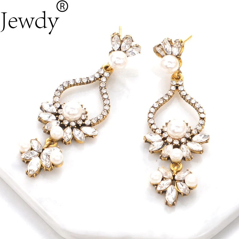 Женские серьги подвески с жемчугом кристаллами|earrings wedding|drop earings weddingdangle drop |