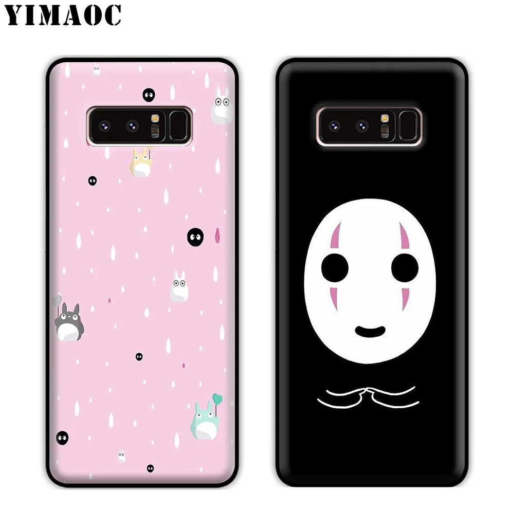 YIMAOC Studio Ghibli Anime Soft Silicone Case for Samsung Galaxy S10 S10e S9 S8 Plus S7 S6 Edge J6 Cover |