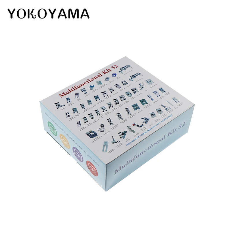 Набор прижимных лапок для швейных машин YOKOYAMA 30/32/42/52/62 шт.|sewing kit|set footsewing set |