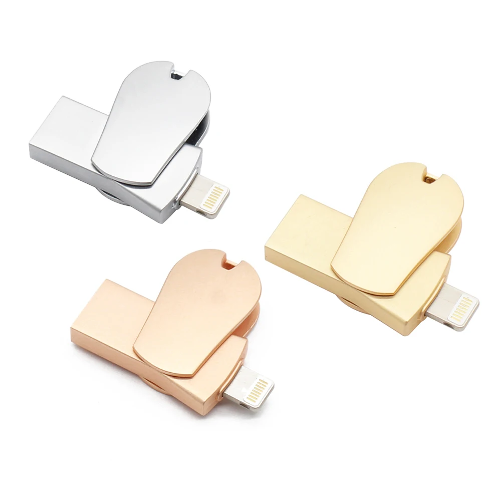 Металлические Мини OTG USB флэш накопители 32 ГБ для IOS планшета мобильного телефона