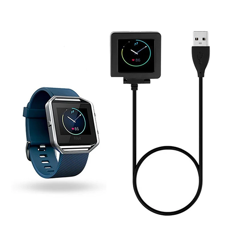 Лидер продаж сменный зарядный USB кабель для умных фитнес часов Fitbit Blaze|Зарядные
