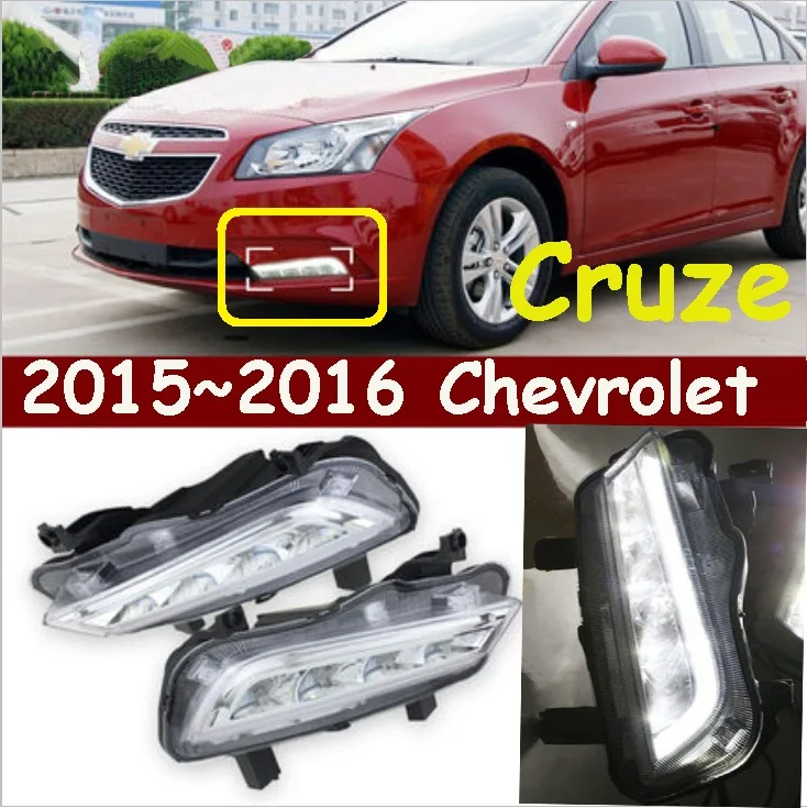 2015 2016 год для Chevrolet Cruze Дневной светильник автомобильные аксессуары светодиодный