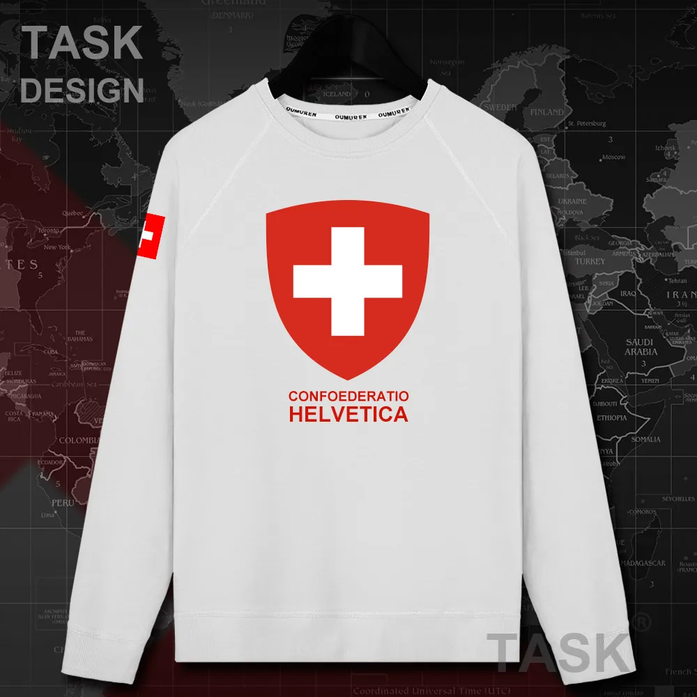 Швейцарская Конфедерация Швейцария CHE CH Confoederatio Helvetica мужские толстовки пуловеры
