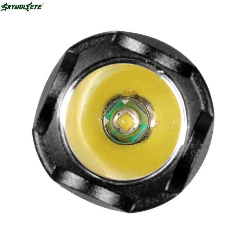 DC 2 Сияющий хит продаж Прямая поставка тактический мини карманный фонарик CREE XP-E R2