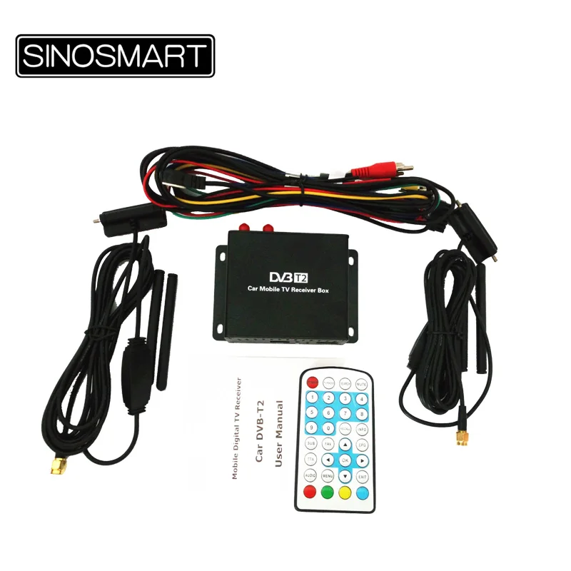 Новое поступление высокоскоростная Автомобильная цифровая ТВ приставка DVB T2