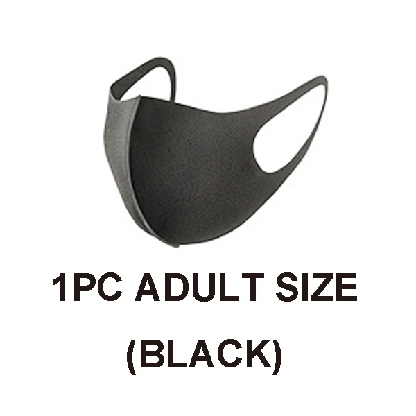 1pcs adult white Дыхательная маска для маленьких мальчиков; Многоразовые моющиеся маски для девочек с защитой от смога и дымки; фильтр; РМ2, 5; Маска для рта; Прямая поставка; акция - Цвет: 1pcs adult white