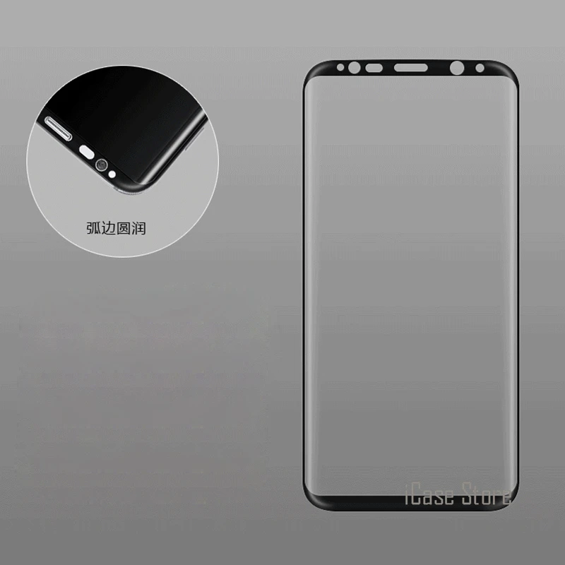 Передняя Экран защитная пленка 9 H для samsung Galaxy S8 Plus закаленное Стекло Премиум 3D