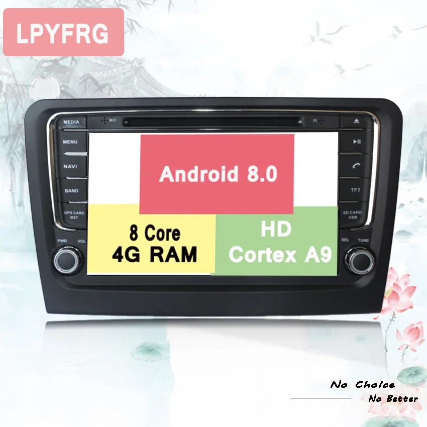 Восьмиядерный android 10 0 32G ROM автомобильный dvd плеер GPS аудио навигация для Skoda Rapid 2013
